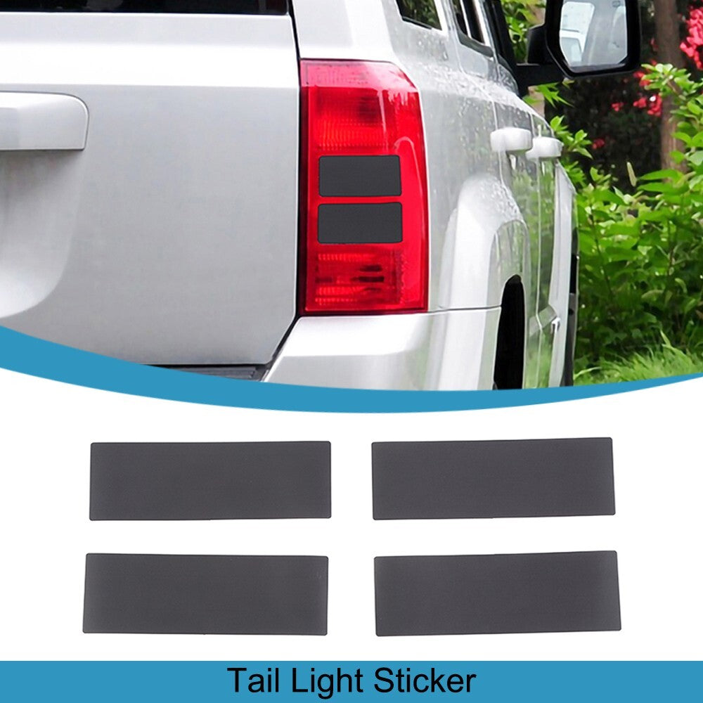 Taillight Lamp Light Decoration Stickers Trim Decal for Jeep Patriot 2011-2016