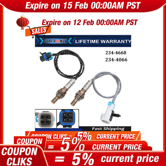 2x Upstream Downstream 02 O2 Oxygen Sensor for Chevy Cobalt HHR 2.2L 2.4L