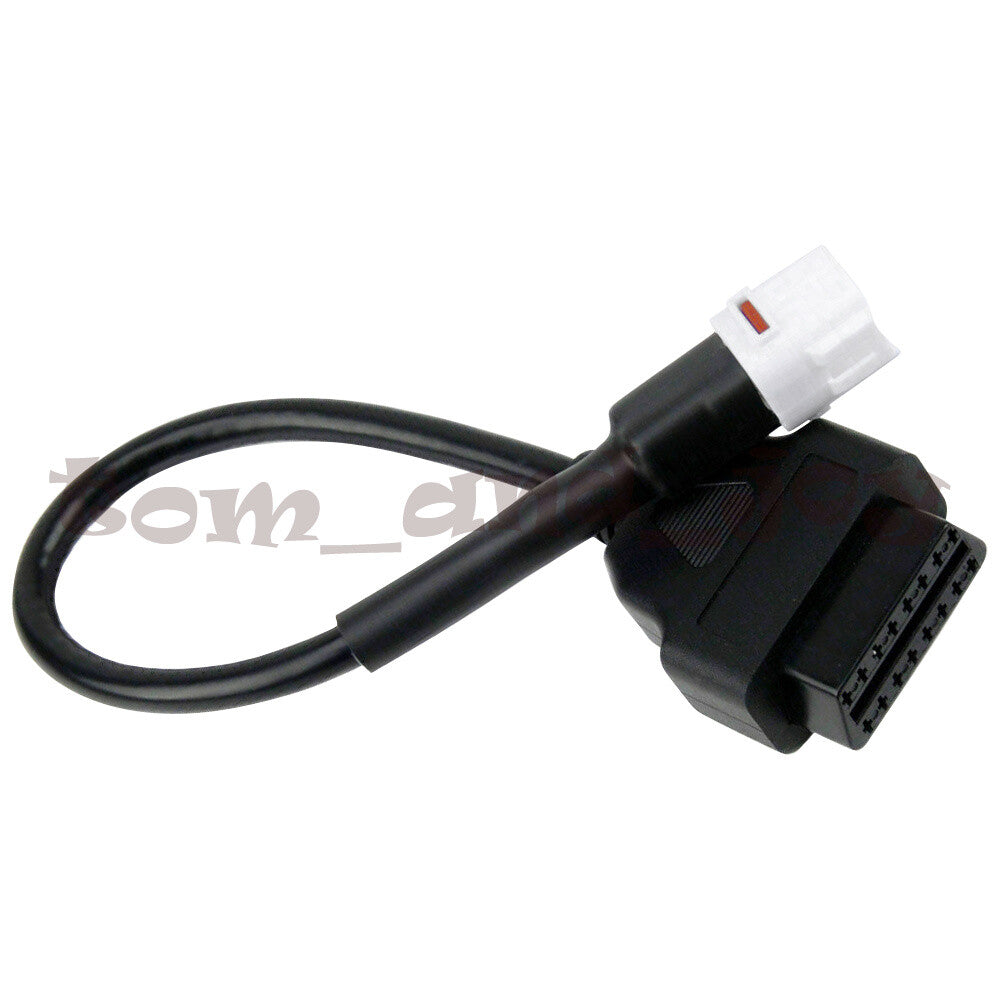 OBD2 OBDII Cable Diagnostic Adapter Connector 4Pin for Yamaha R1 R6 MT09 Q
