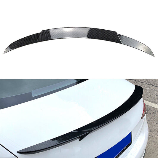 Car Tail Wing Rear Trunk Spoiler for Benz C-Class W206 Carbon Fiber