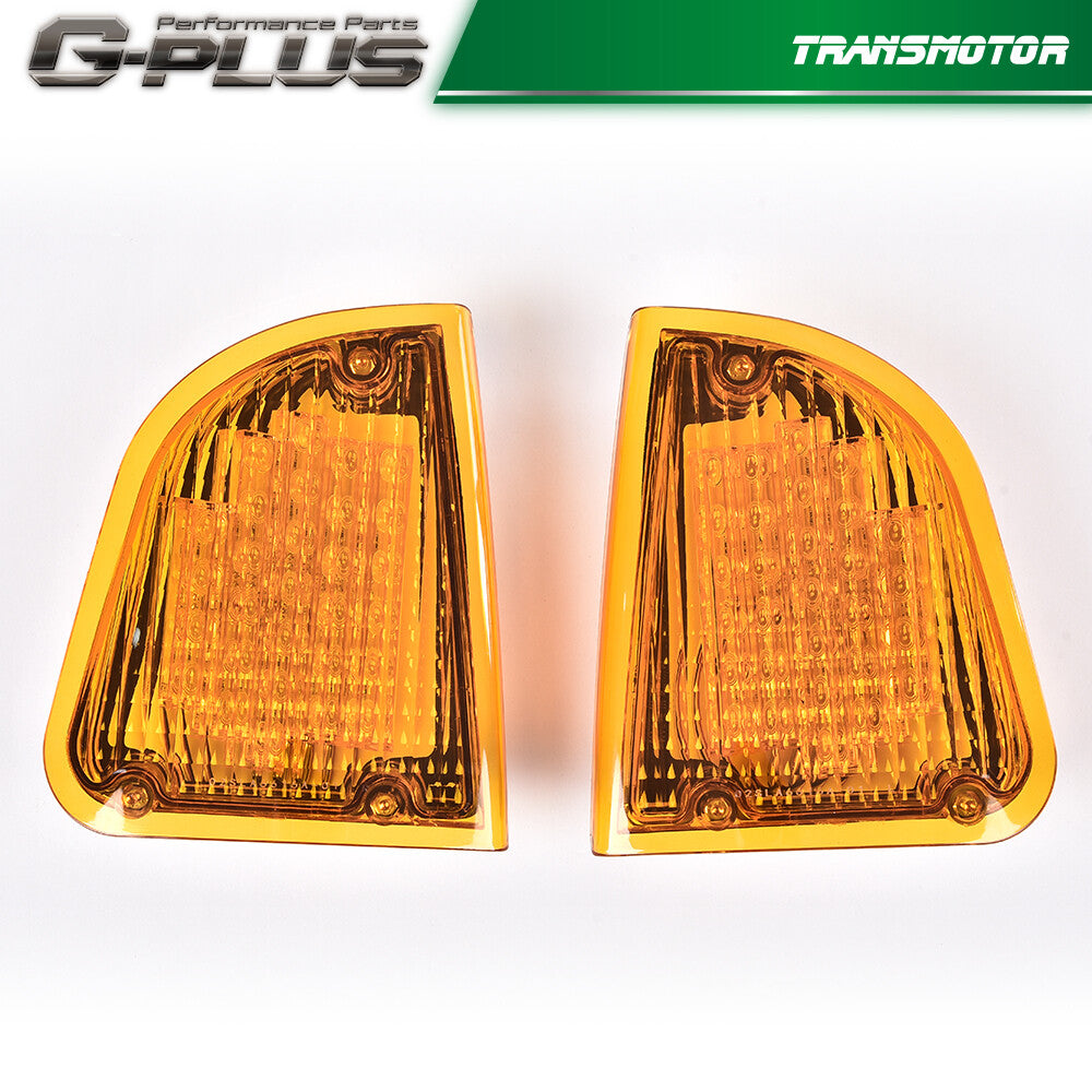 LED turn signals in amber color, suitable for 1986-2008 for Kenworth K300, T300, T330, T600