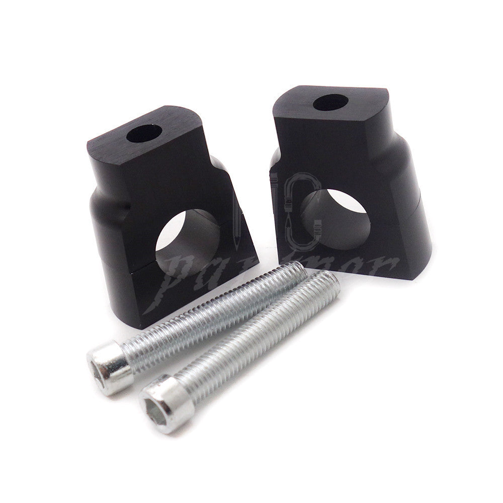 7/8â€?22mm CNC Motorcycle Aluminium Handle Bar Mount Adapter Risers Clamp For ATV Q