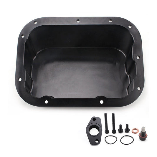 NEW Black CNC Engine Oil Sump Pan for Nissan 2009-2019 VR38DETT GTR R35