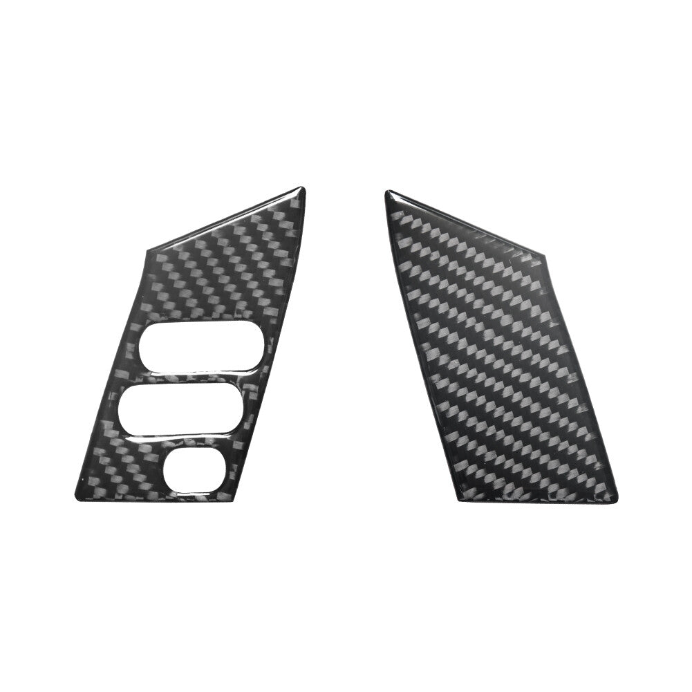Red Carbon Fiber Speedometer Left Side Frame Cover Trim For Ranger 2019-22 v