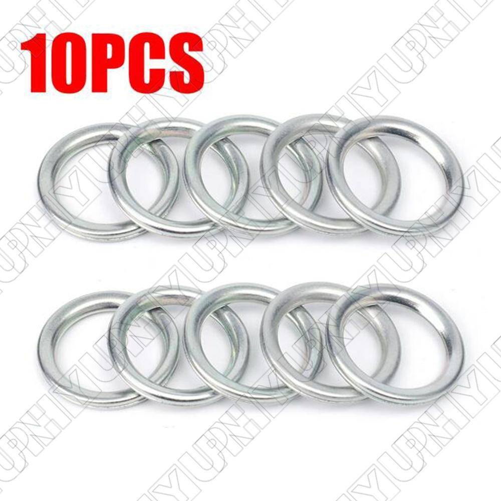 10Pcs Oil Drain Plug Crush Washer Gasket MD050317 for Mitsubishi for Citroen for Peugeot Q