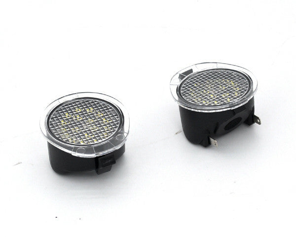2x direct fit white LED Side Mirror Puddle Lights For Tundra 2007-2019 v