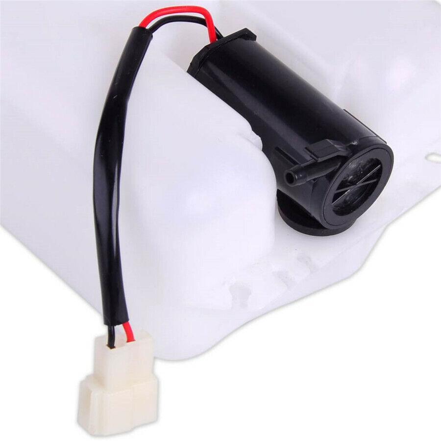 Car windshield 2-pin washing machine water reservoir pump bottle spray switch cleaning tool kit - n