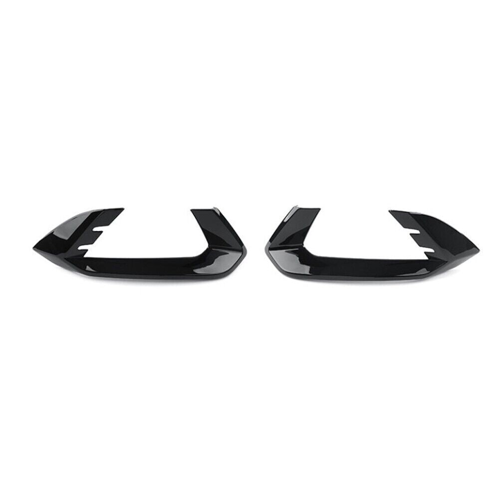 Front Fog Light Lamp Frame Cover Trim Gloss Black for Kia 2023 2024 n