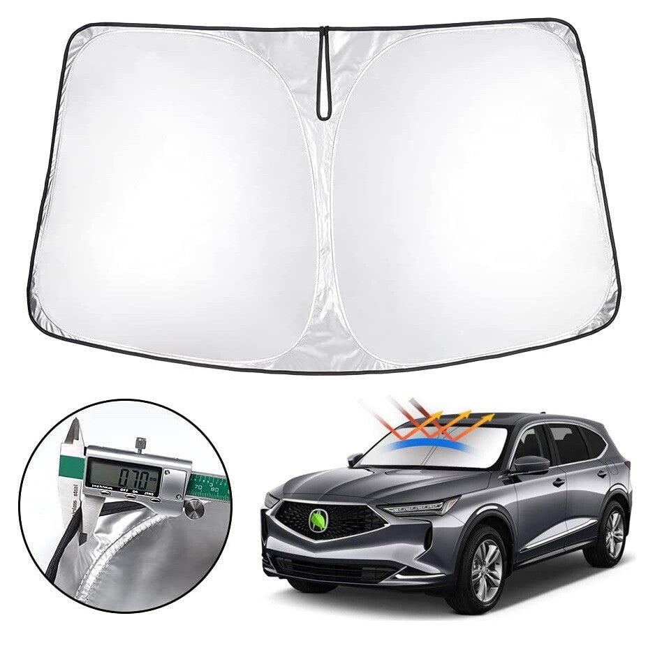 Custom-made foldable windshield sunshade for 2014-2020 for Acura MDX. n