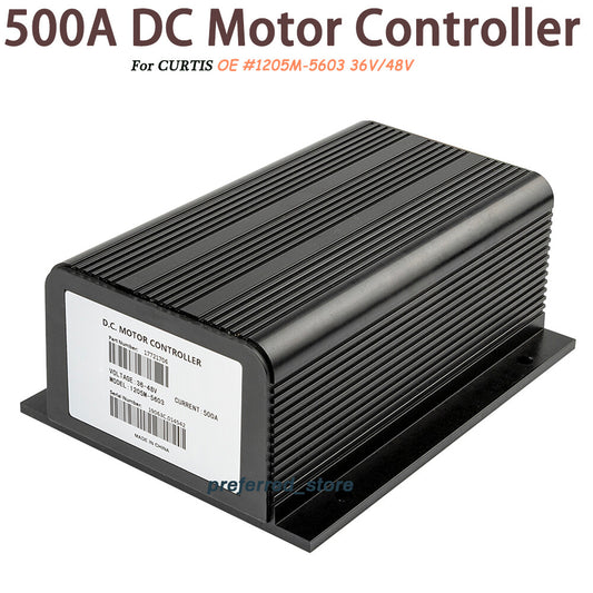 New PMC 36V/48V 500Amp DC Motor Controller Replace Kit for Curtis 1205M-5603 Q