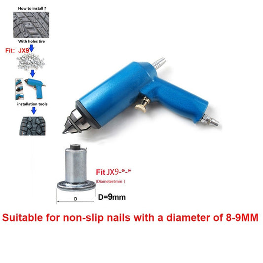 1x New Car Tires Studs Screw Snow Spikes Tool Tire Nail Air Gun For Winter Wheel Q