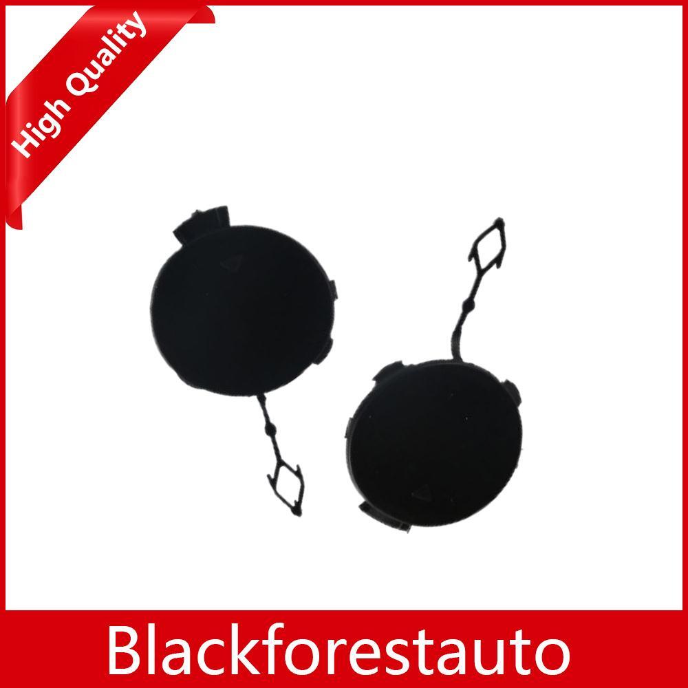 2x Fit for BMW X6 E71 2008-11 Left  Right Unpainted Front Bumper Tow Eye Hook Cover Q