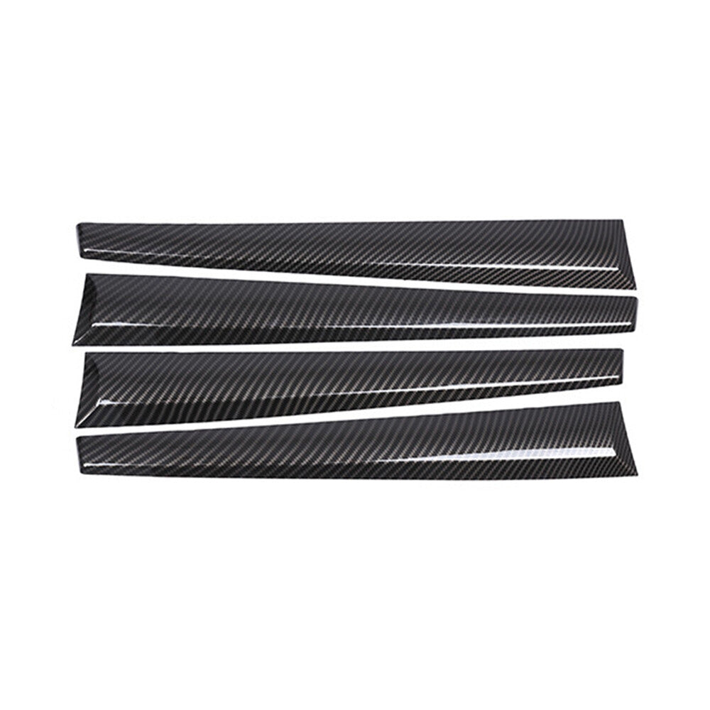 Kit For T@yota Hilux Revo 2015-2021 Interior Door Panel Cover ABS Carbon Fiber¡Á4