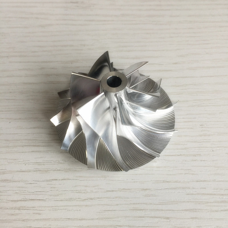 TA31 40.14/60.25 mm 6+6 Blade Turbo Aluminum 2618/Burque Compressor Wheel