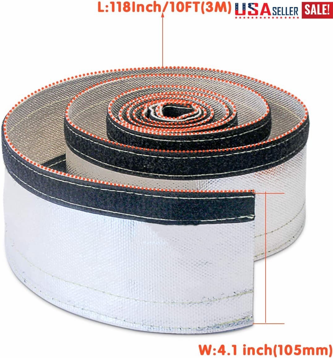 heat-insulating cover, insulated wire conduit cap, wrapped Loom 3/4 10ft
