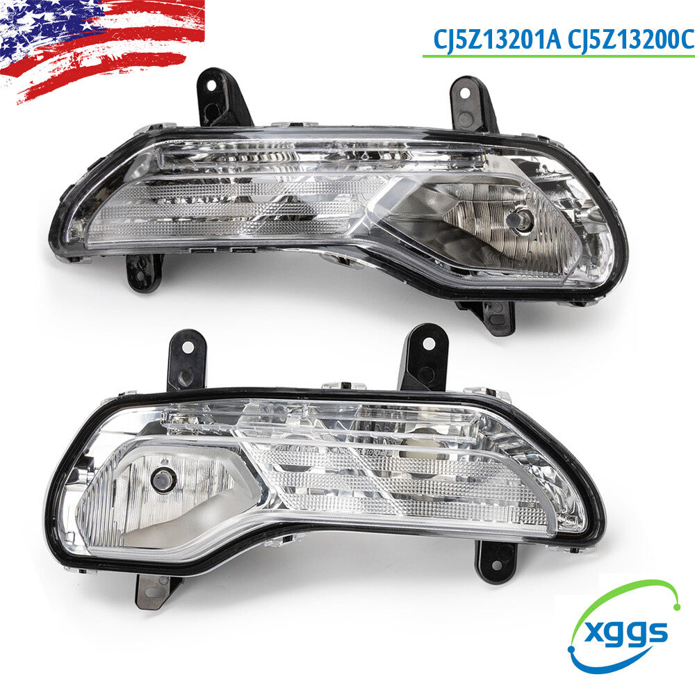 2 pieces fit 13-16 for Ford Kuga Escape front bumper fog lights left + right