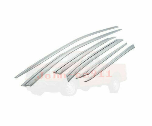 for Nissan Rogue 2021-2024Chrome Plastic Window Visor Vent Shades Sun Rain Guard