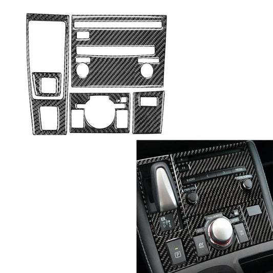 24x/set Carbon Fiber Interior Full Set Cover Trim Kit for Lexus CT200h 2011-2017 n