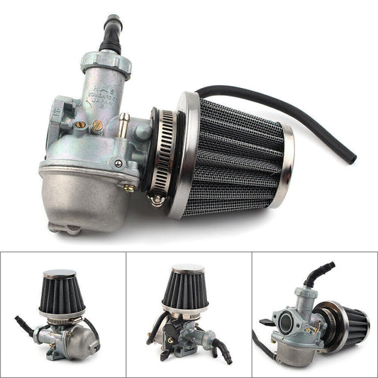 PZ22 Carb Carburetor 22mm Air Filter for 110cc 125cc Dirt Bike XR50 CRF50 XR70 Q