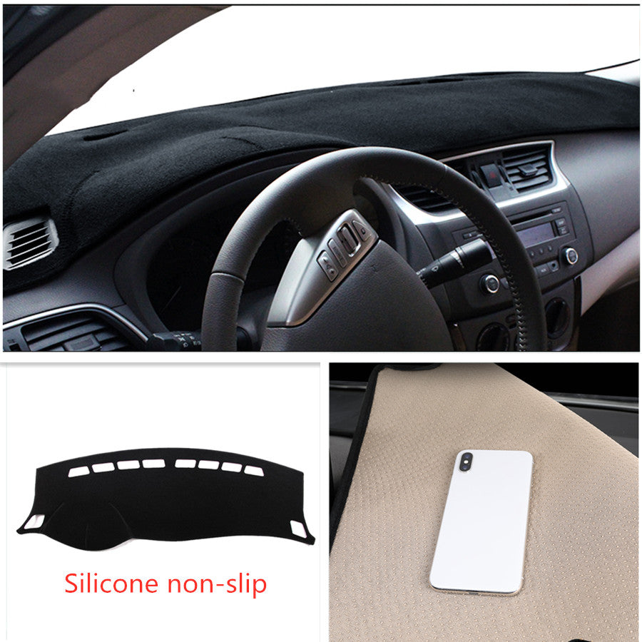 DashMat Dashboard Cover Dash Cover Mat Black 1pcs For Sentra 2013-2019 v