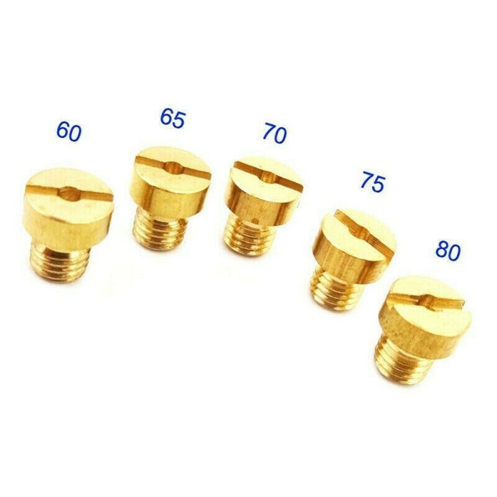 Power Boost 5mm Carburetor Jets Set for Racing Carb 50 60 80cc Motorized Q