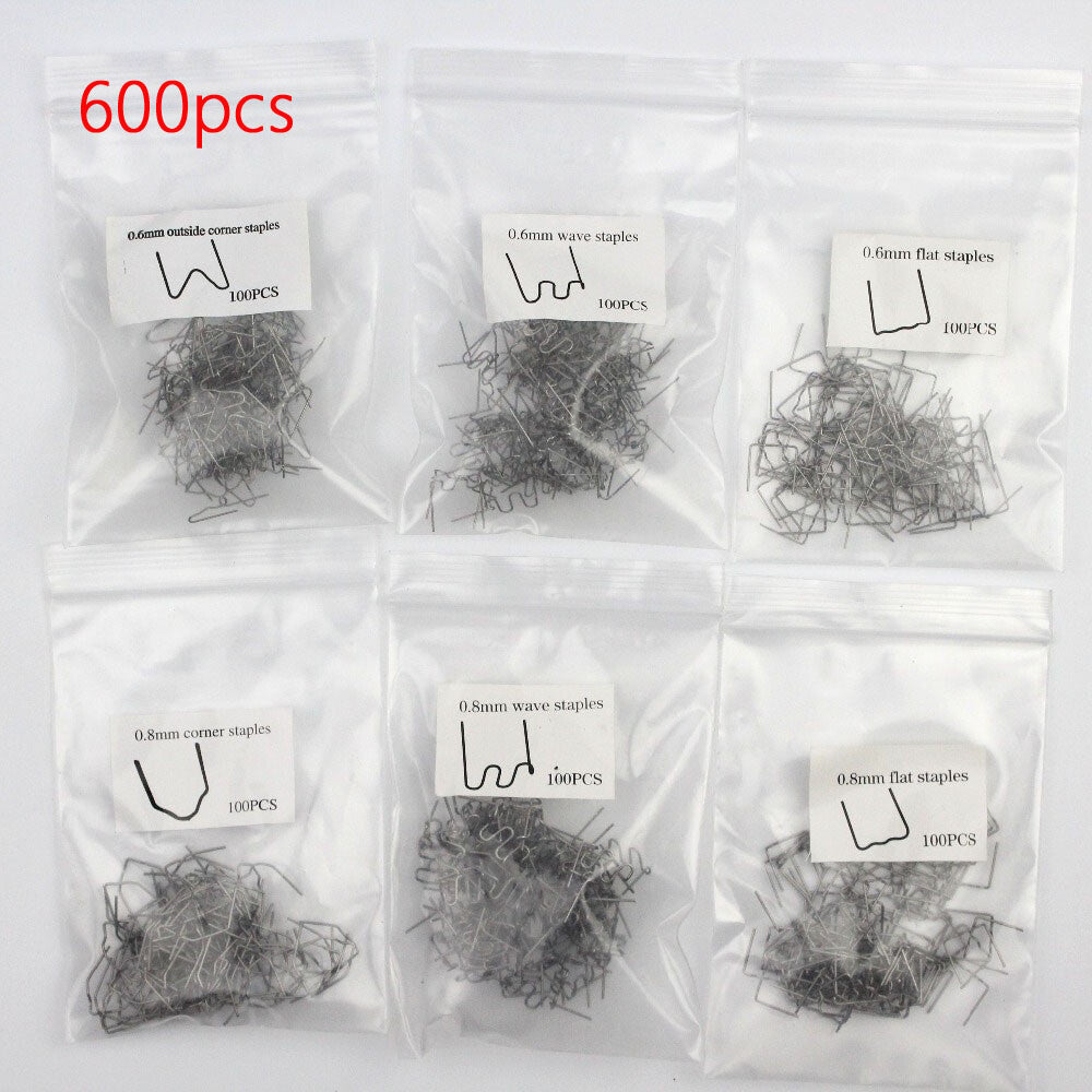 600pcs Welding Rods Hot Staple Repair Machine Plastic Welding Hot Stapler v