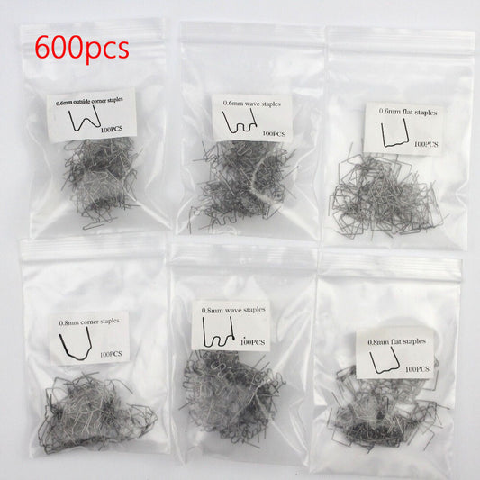 600pcs Welding Rods Hot Staple Repair Machine Plastic Welding Hot Stapler v