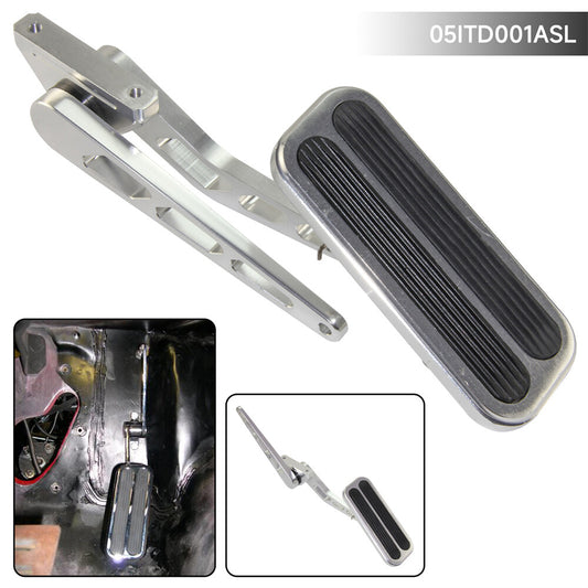 Billet Aluminum Universal Gas Pedal for Chevy for Ford SBC BBC Hot Rat Rod SL