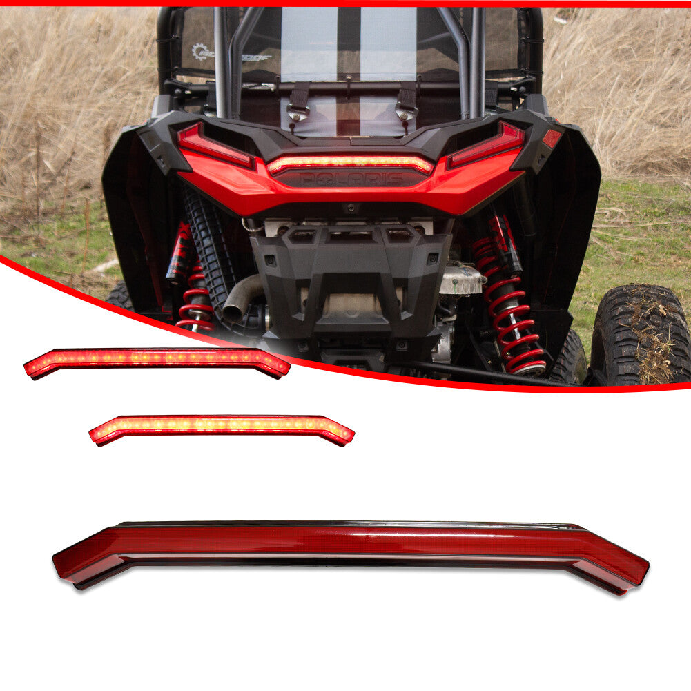 Red Lens Center Tail Light for 2017 - 21 Sportsman 850 ,2019 + for Polaris RZR XP 1000 - v
