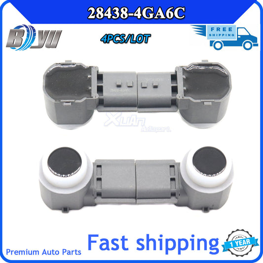 Front and rear 28438-4GA6C bumper parking sensors suitable for Infiniti Q50, Q60, QX60, QX50, QX70- v