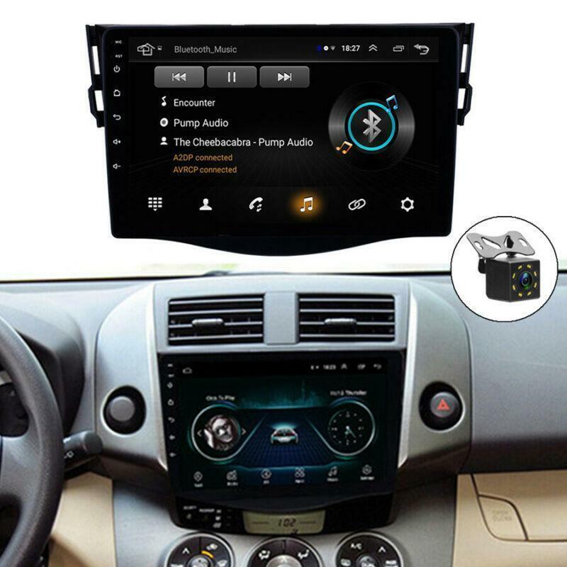9 Android 8.1 Stereo Radio GPS Navigation w/ Camera for Toyota RAV4 2007-2013