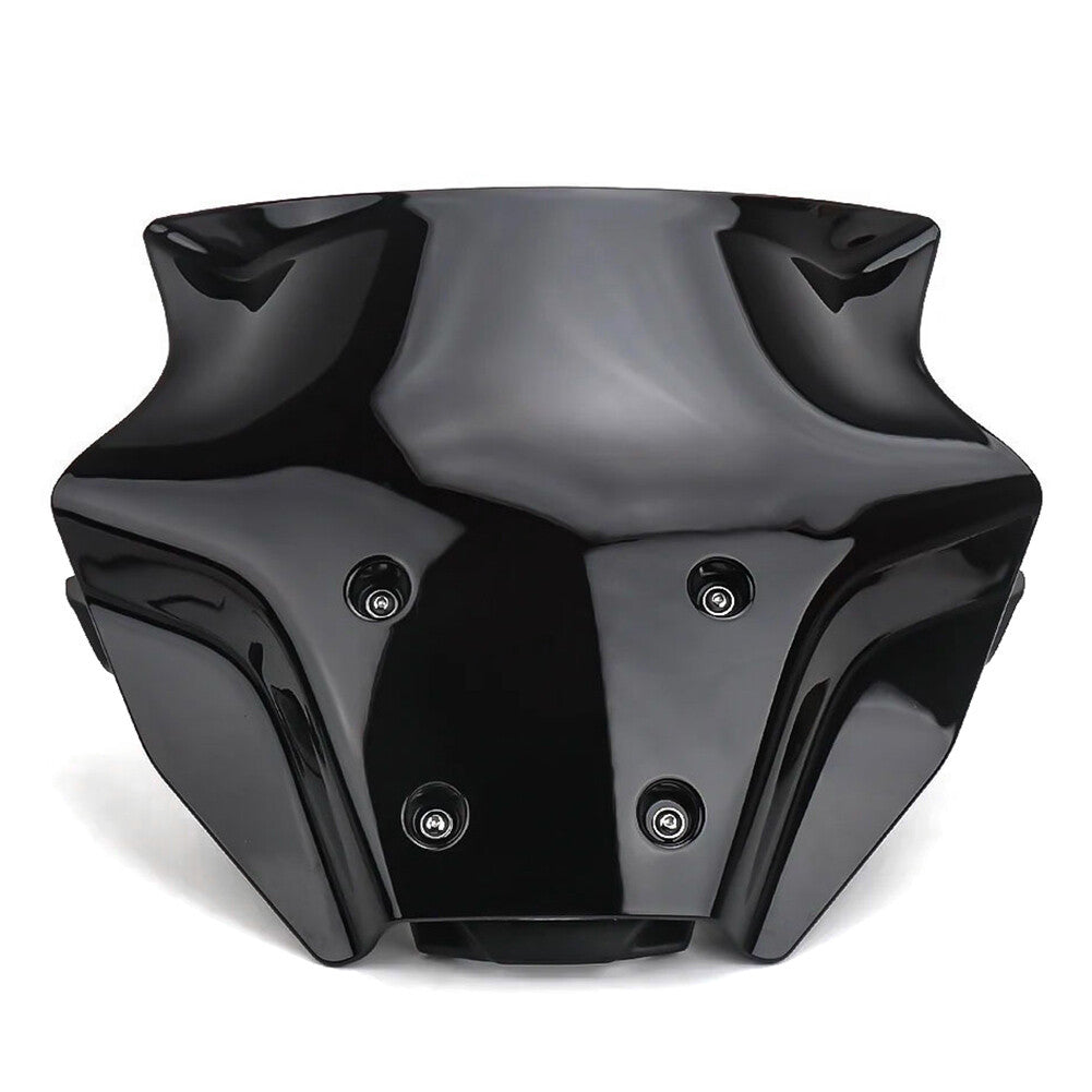 Black Wind Deflector Windshield Bracket Windscreen for Yamaha MT-09 MT09 2024