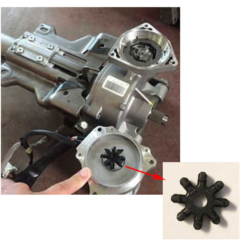 2PCS Steering Column Flexible Coupler for Hyundai 11-14 for Elantra for Kia Optima Soul Q
