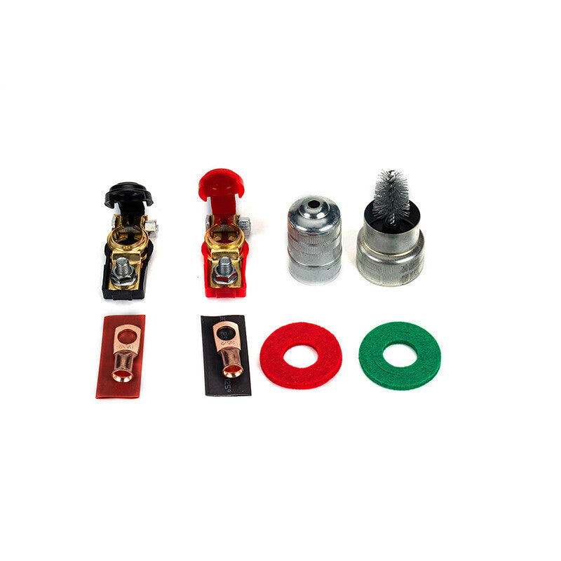 12V Universal Auto Truck Quick Connector Cable Clamp Clip Battery Terminal Kit v