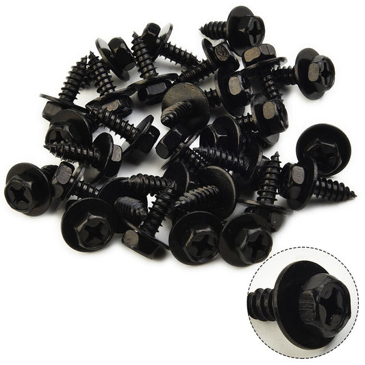 for Toyota 90159-60498 Screw Bolt Retainers 30Pcs Bolt Fender Reliable Duable
