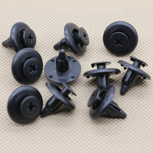 10-piece back trim panel clip-on retainer 18x8x6 mm for Toyota Tacoma
