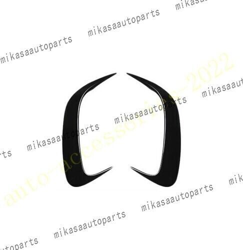 Black Rear bumper Air Vent Outlet Fender Cover for Benz GLE 350 450 2020-2023