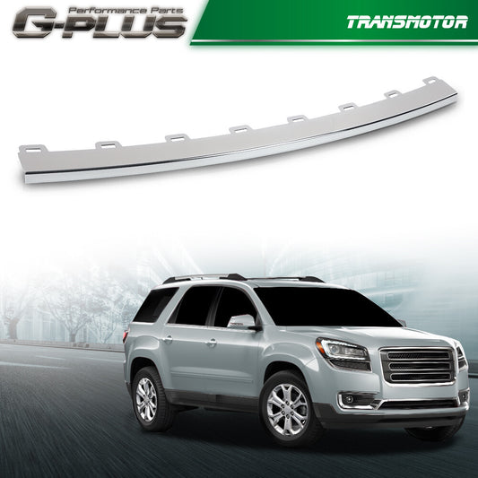 Brand new Bumper Trim Fit for 2013, 2014, 2015, and 2016 for GMC Acadia Front GM1044118 Silver