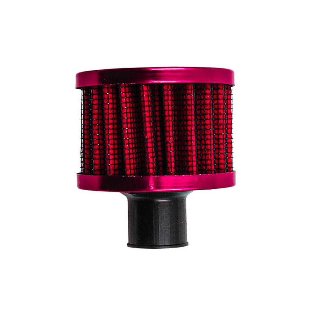 All Red 1/2 12mm UNIVERSAL Crankcase Vent Value Cover for Mini Air Breather Filter Q