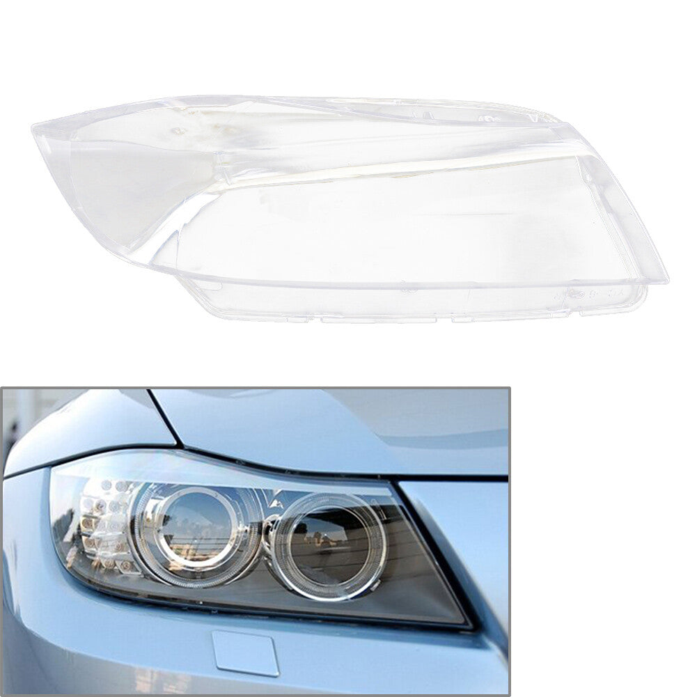 Car Headlamp Light Xenon Lens Cover for BMW 3 Series E90 Sedan E91 Touring Right