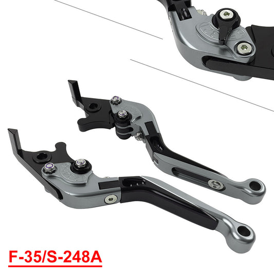 CNC Folding Extendable Brake Clutch Levers for Suzuki GSXR600 GSXR750 04-2005 Q