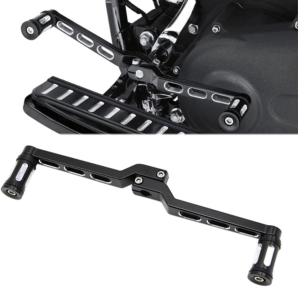 Black Heel Toe Shift Peg Shifter Lever Pedals for Harley Touring Softail Trike Q