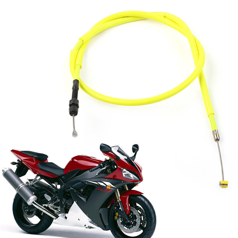 for Yamaha R1 2002 2003 Brake Clutch Cable Replacement Yellow Motorcycle UK