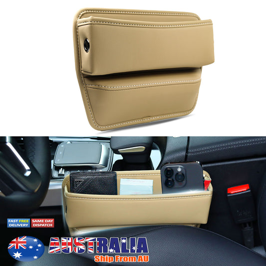 Car for Seat Side Pocket Organizer Crevice Gap Filler Storage Box Auto Accessories