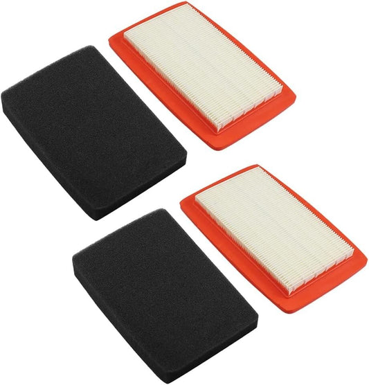 2 Pack Air Filter Pre Filter for Husqvarna 170BF 180BF 370BFS 380BFS 570BFS