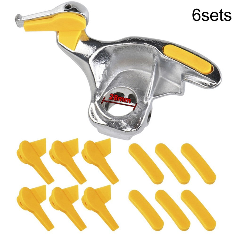 12 Pcs Tyre Tire Changer Part,Nylon Mount Demount Head Insert Rim Protector v
