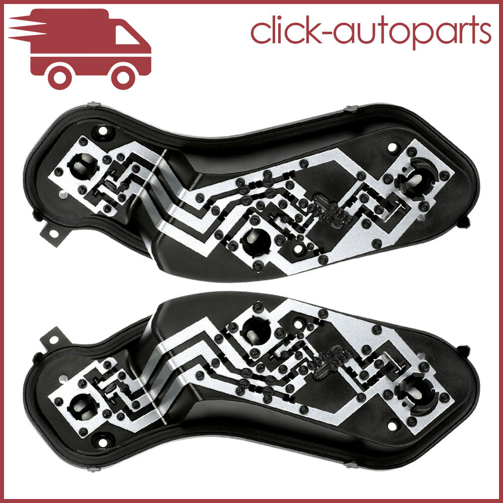 2pcs Rear Tail Light Socket Black Left and Right Side for Nissan Versa 2012-2018