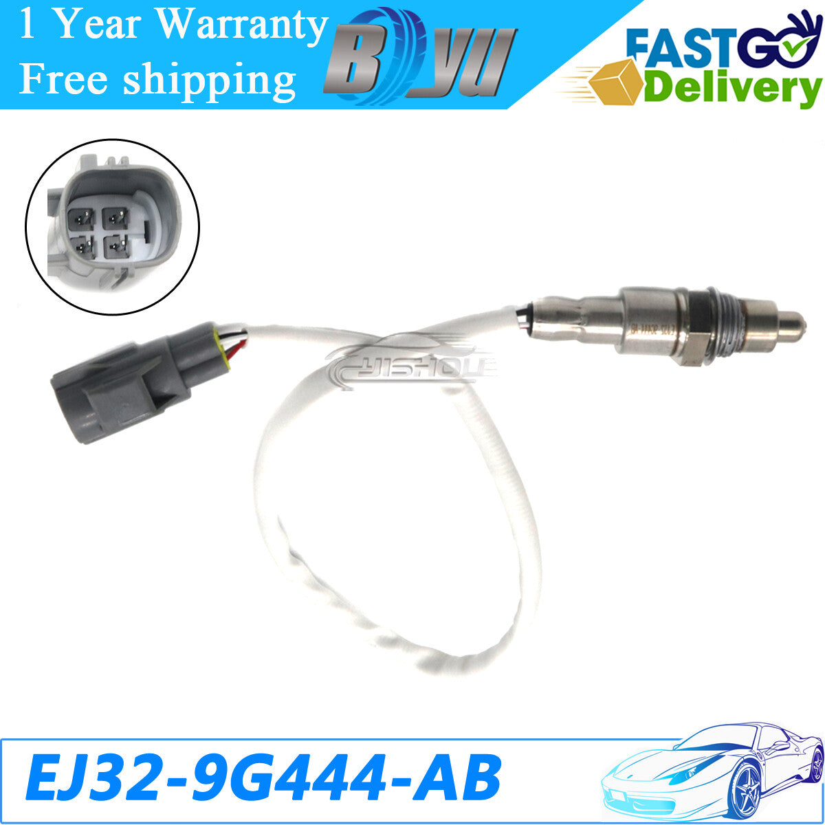 2014-2017 for RANGE ROVER EVOQUE 2.0L CENTER OXYGEN SENSOR EJ32-9G444-AB