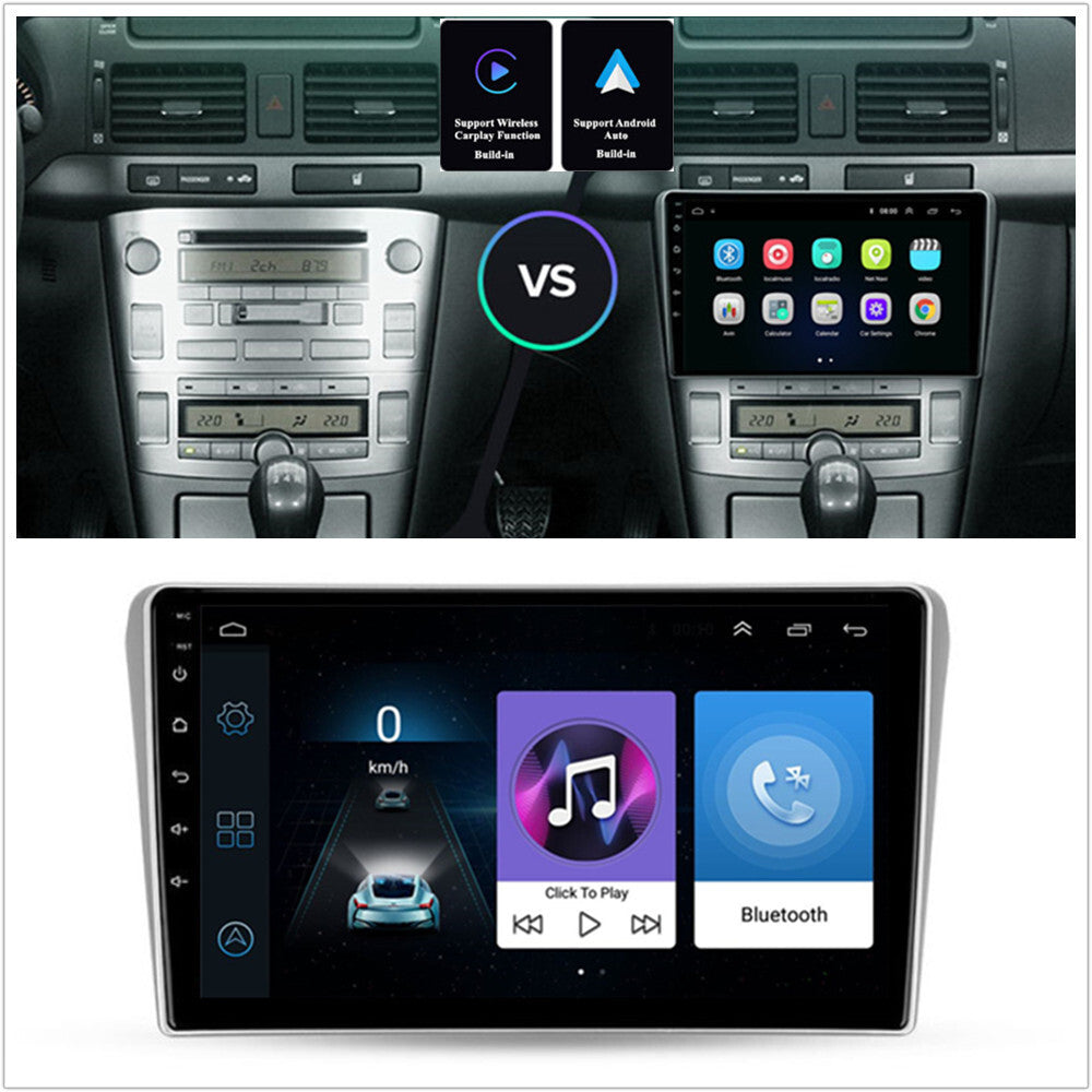 9-inch Android 11 radio, GPS navigation, WiFi, supports Avensis CarPlay. (03-08-) n