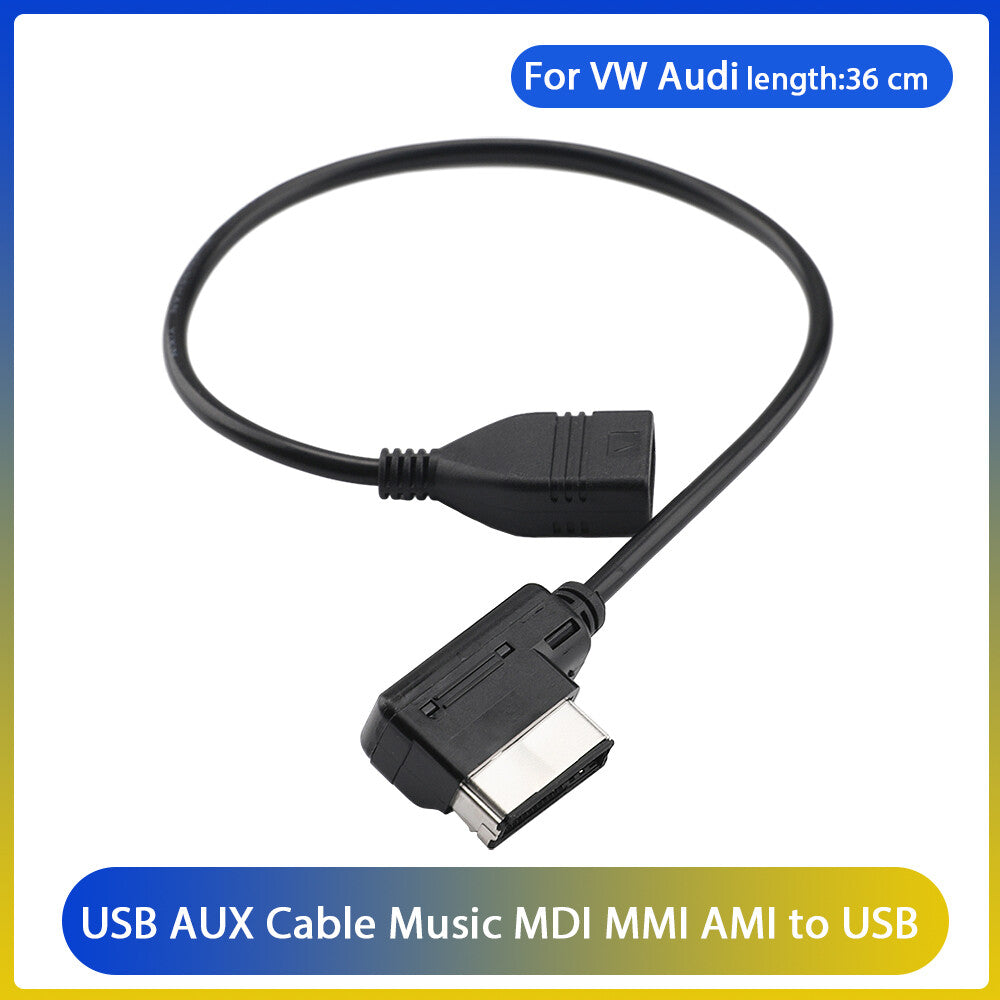 F¨¹r for AUDI A3 A4 A5 A6 for VW for Skoda for Seat Media Interface In AMI MMI USB Kable Adapter